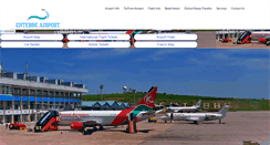 Desktop Screenshot of entebbe-airport.com